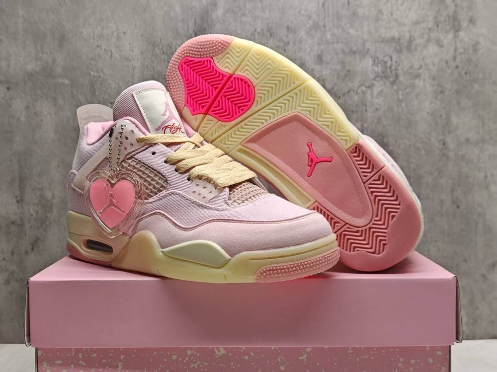 Jordan 4 reps Pink Fusion batch QC community photo