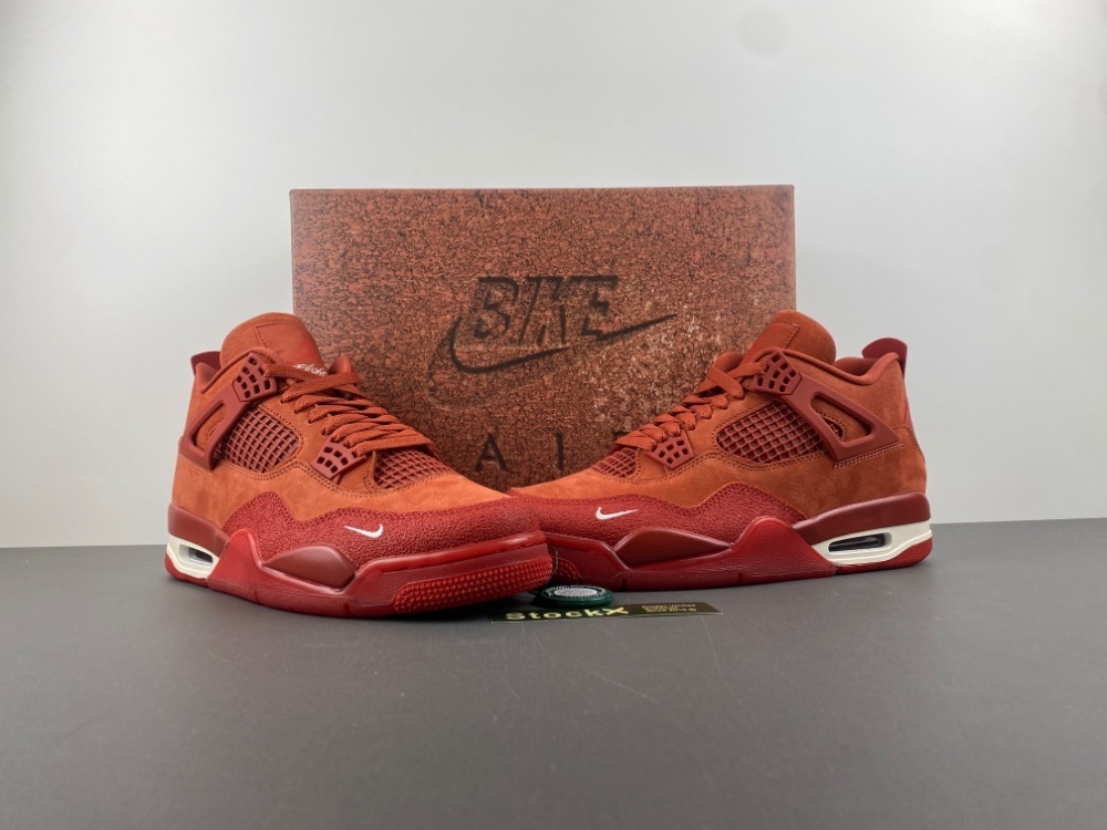 Jordan 4 reps Red Thunder batch comparison